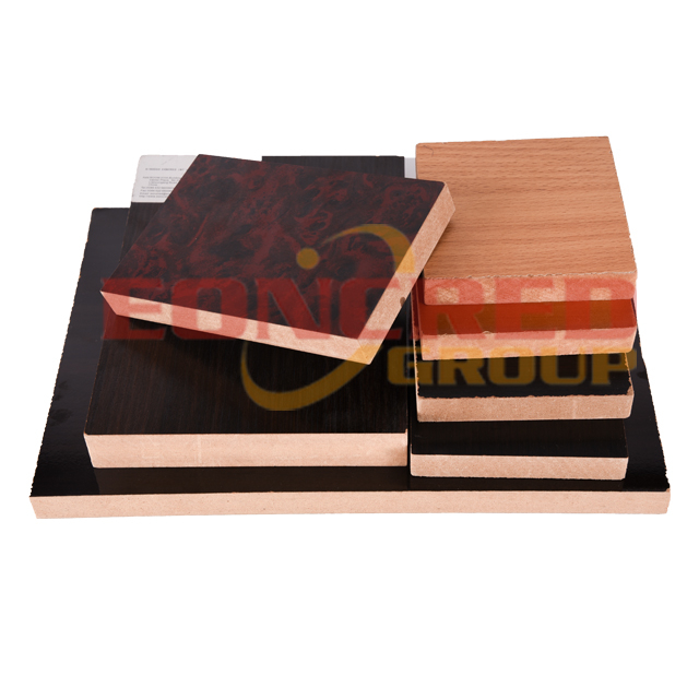 Laminated MDF Board for Black Laminated Sheets Workbench Timber