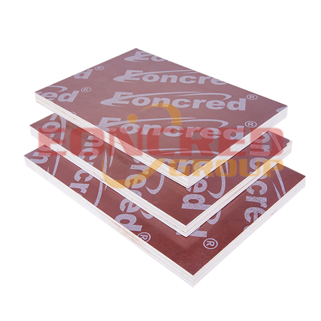 8mm Poplar Waterproof Red film faced plywood