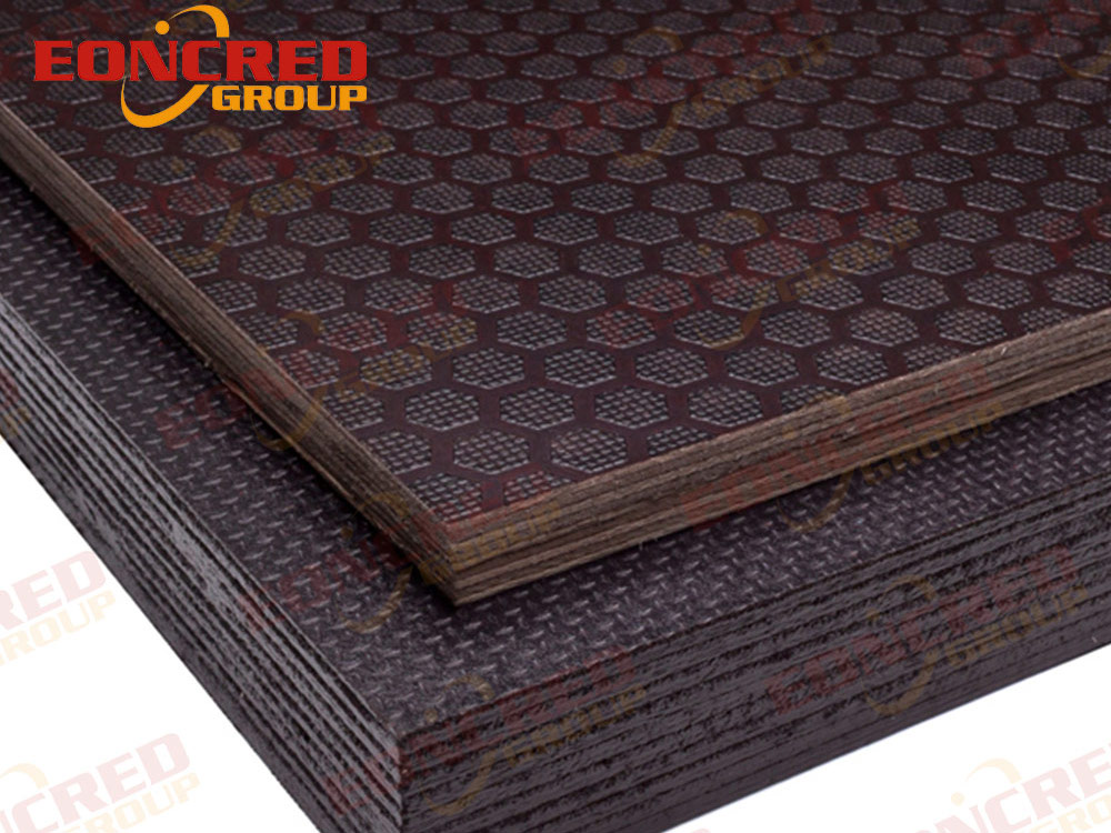 Eoncred Anti-Slip Film Faced Plywood – Safety & Durability for Demanding Projects