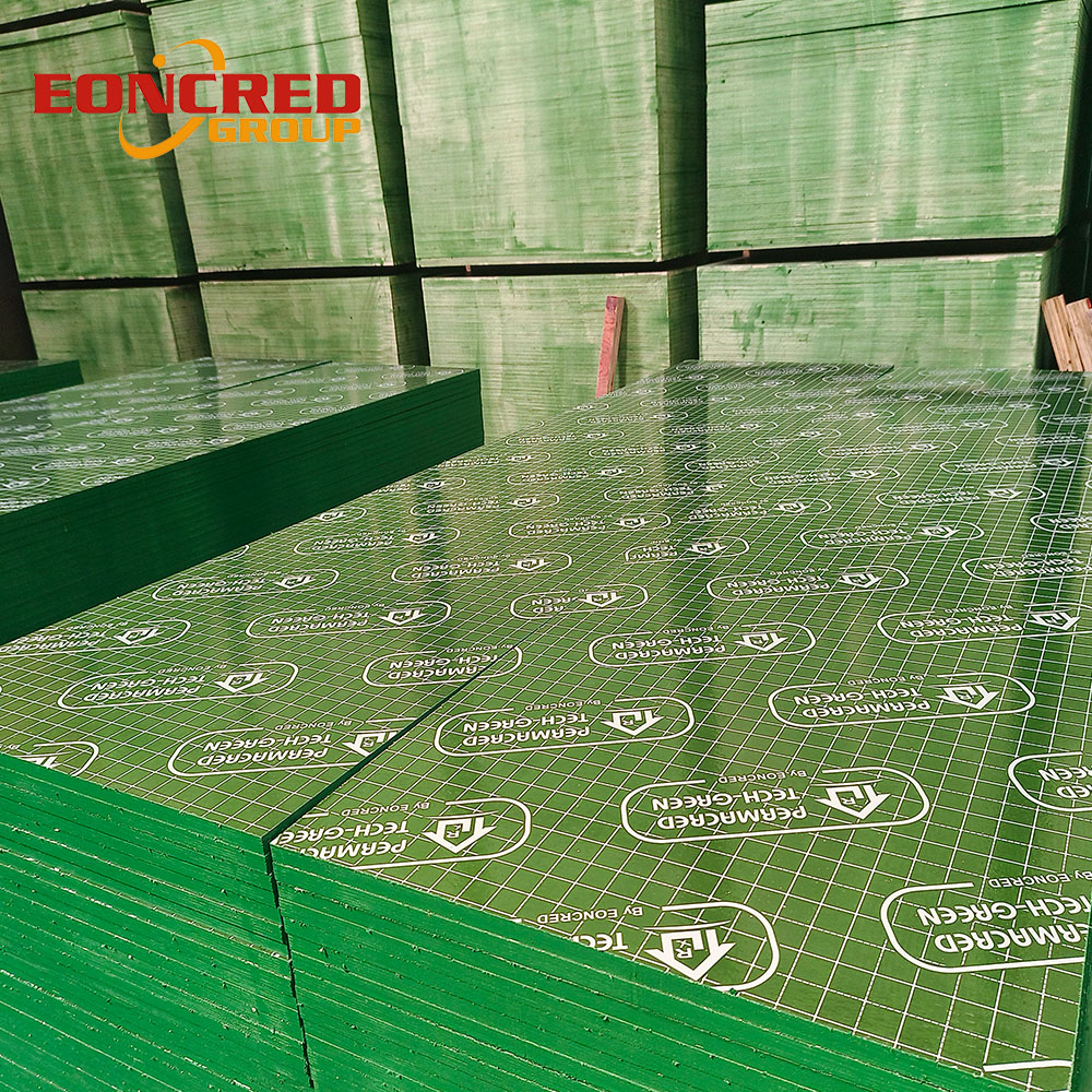 Factory Direct Sales18mm PP TECH GREEN Plywood From China