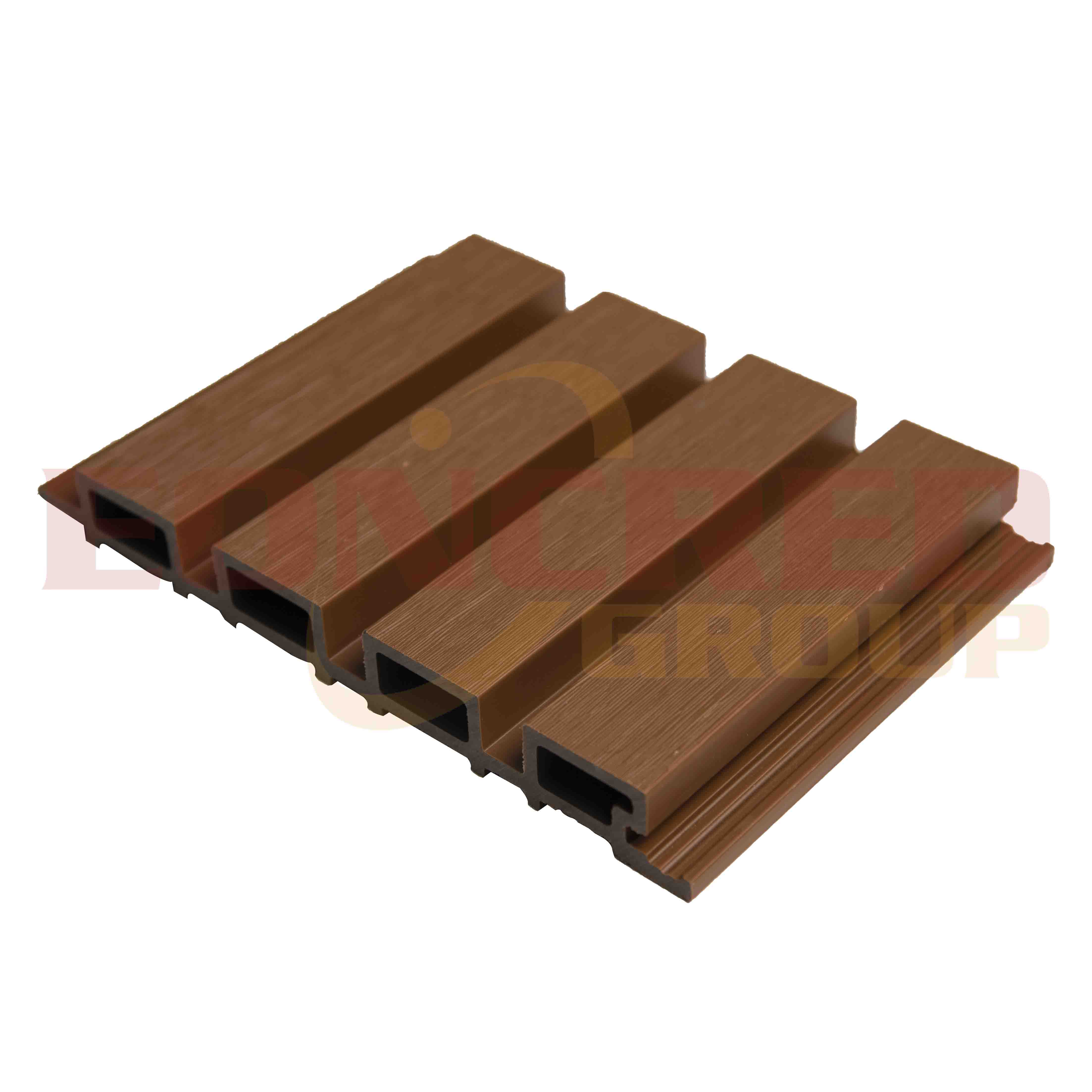 Wholesale WPC Wall Panels 3D Groove Design for Easy Instal for Outdoor Wall Applications