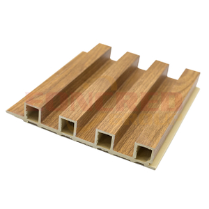 Fluted Interior WPC Wall Panel wpc wall cladding Indoor Decorative Plastic Composite Interior 