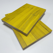Yellow Waterproof 2000x500x21mm 3 Ply Pine Wood Shuttering Panel