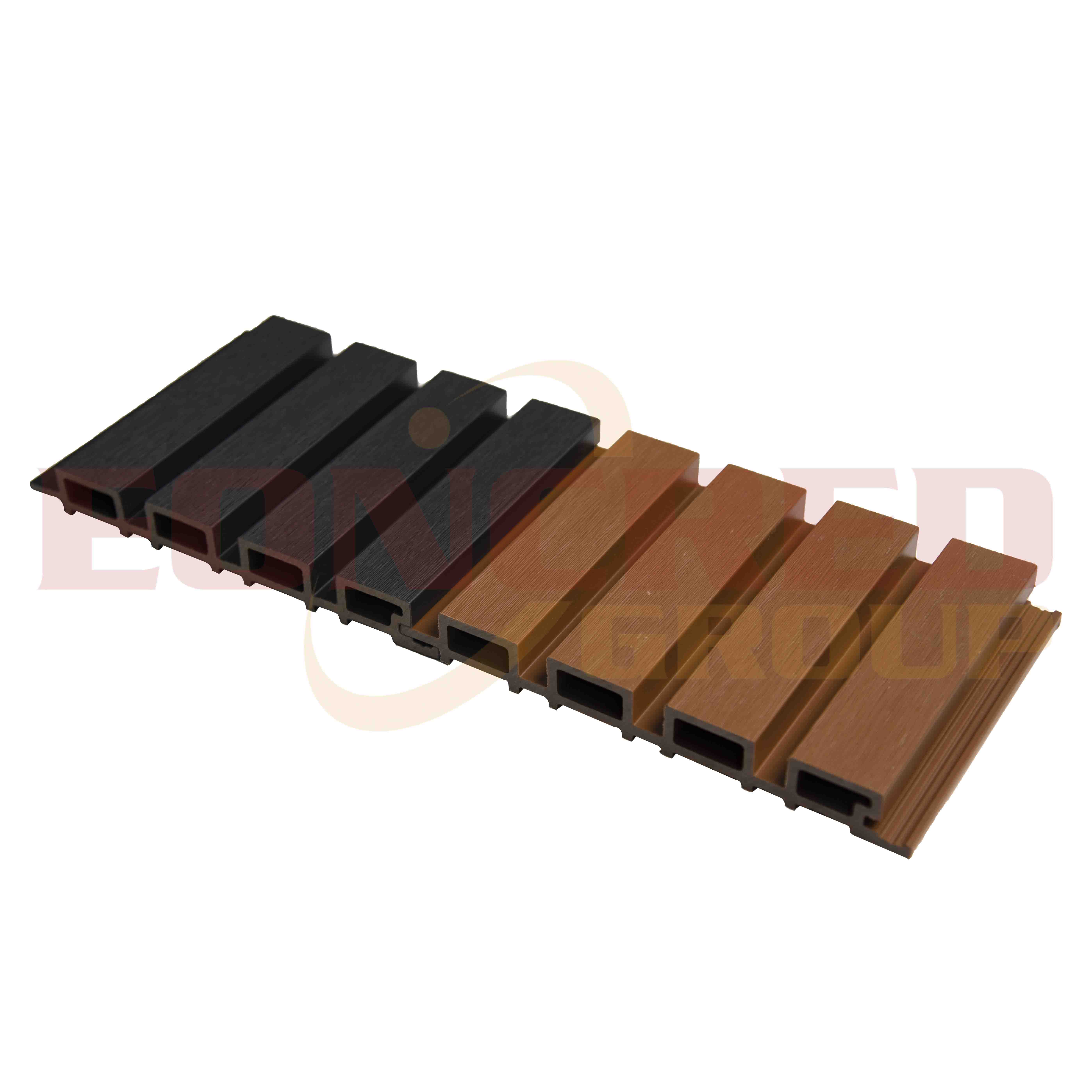 Wholesale WPC Wall Panels 3D Groove Design for Easy Instal for Outdoor Wall Applications