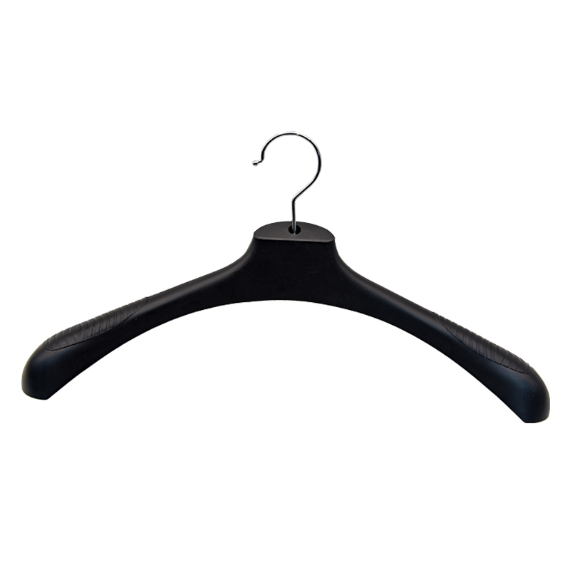 Plastic Cloth Hanger Flexible Non-slip Design Woman Coat Hanger