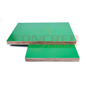 High Quality Green Film Faced Construction Formwork Plywood 18mm 