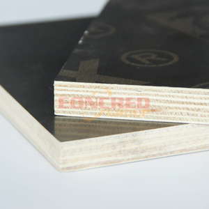  Glue Plywood Face Film Poplar Material Film Faced Plywood