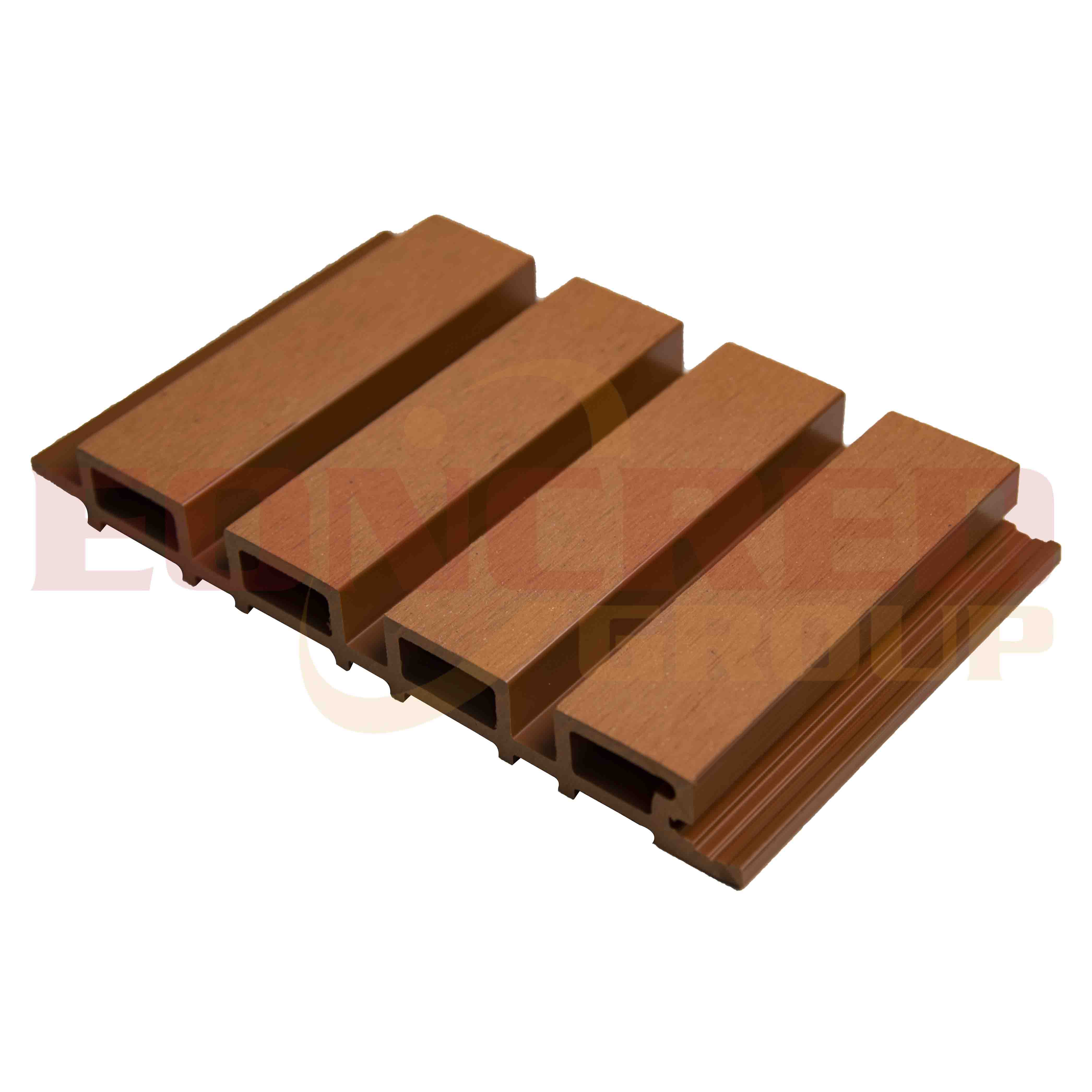 Wholesale WPC Wall Panels 3D Groove Design for Easy Instal for Outdoor Wall Applications