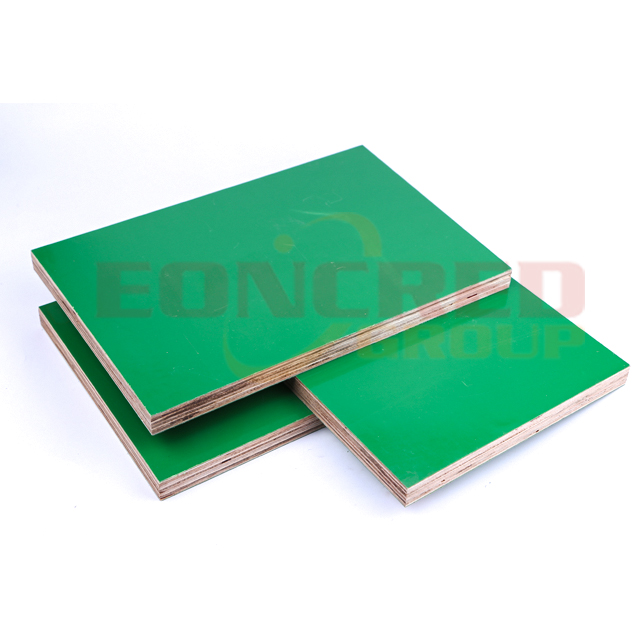 High Quality Green Film Faced Construction Formwork Plywood 18mm 